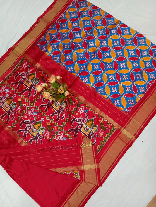 Iravati | Pochampally Ikkat silk saree