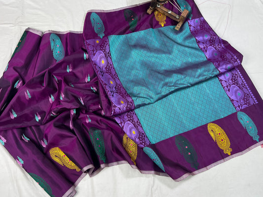 Ziwar | Gadwal Sarees in pure Silk