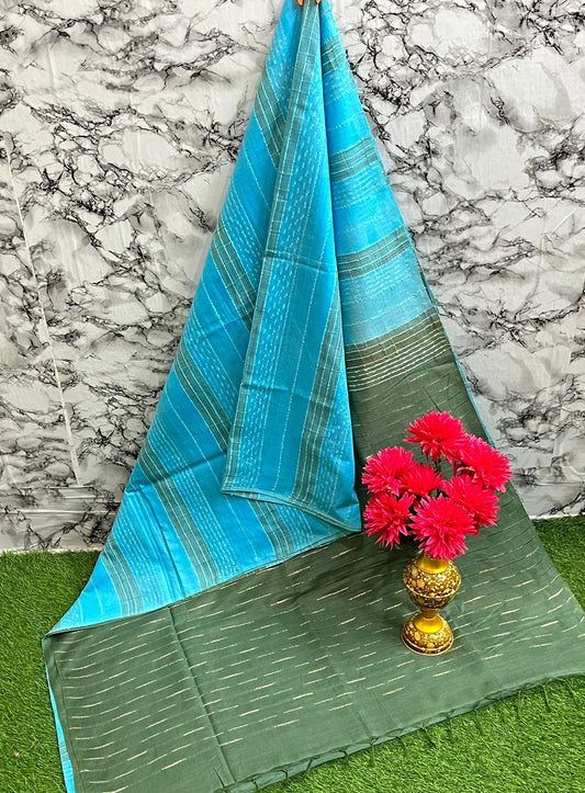 Fabric basbara. Silk. 
Running blouse 
Best quality 👌
All. Colour unlimited available 