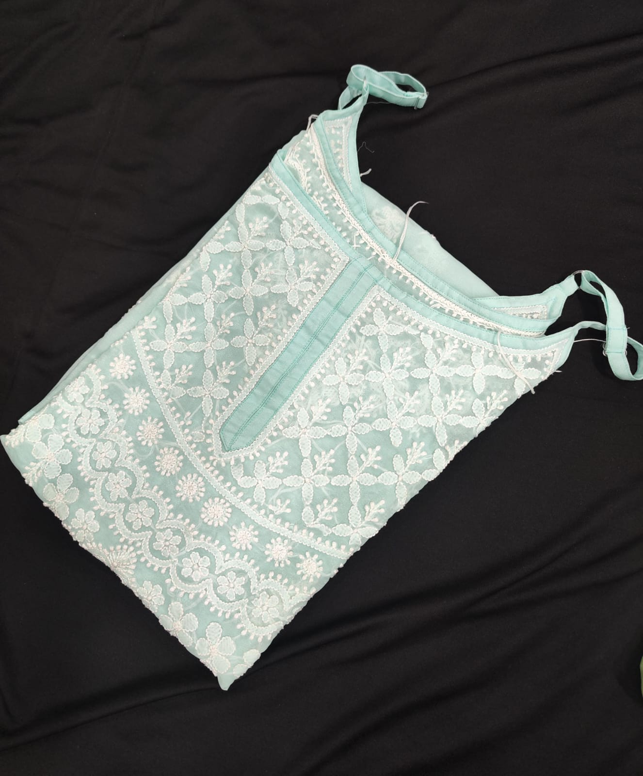 Chirantah | Chikankari Spaghetti Kurta