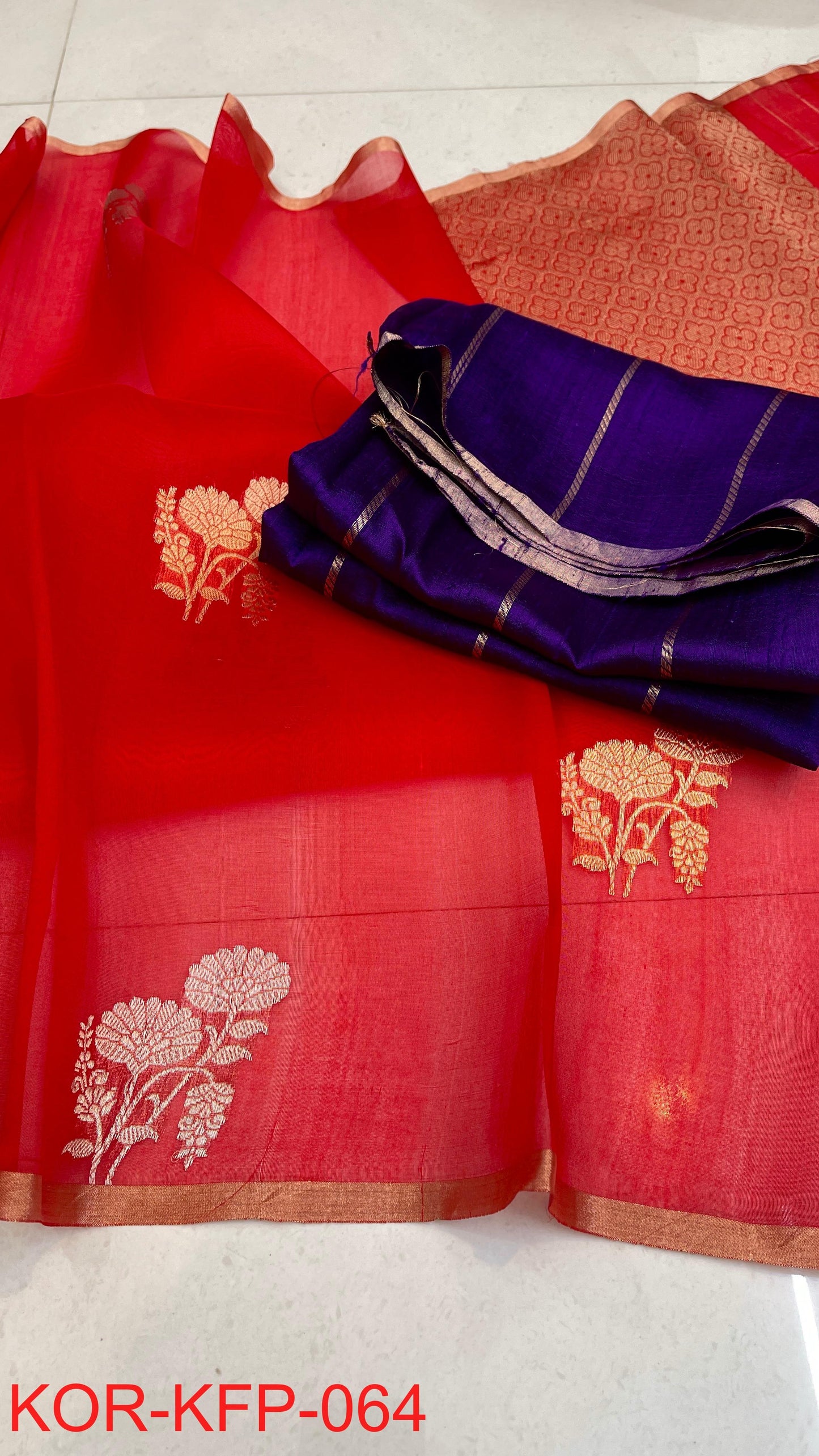 Bahula | PURE KORA SILK SAREES