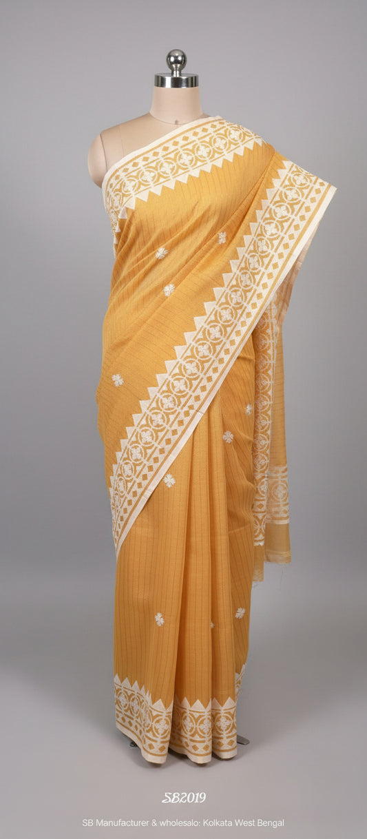 Apangsha | Dhonekhali tant applique