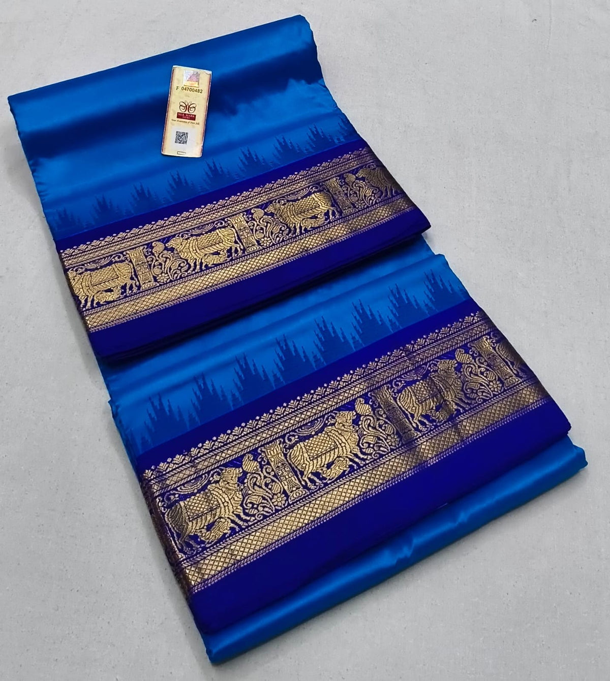 9 yards pure silk kanchipuram saree