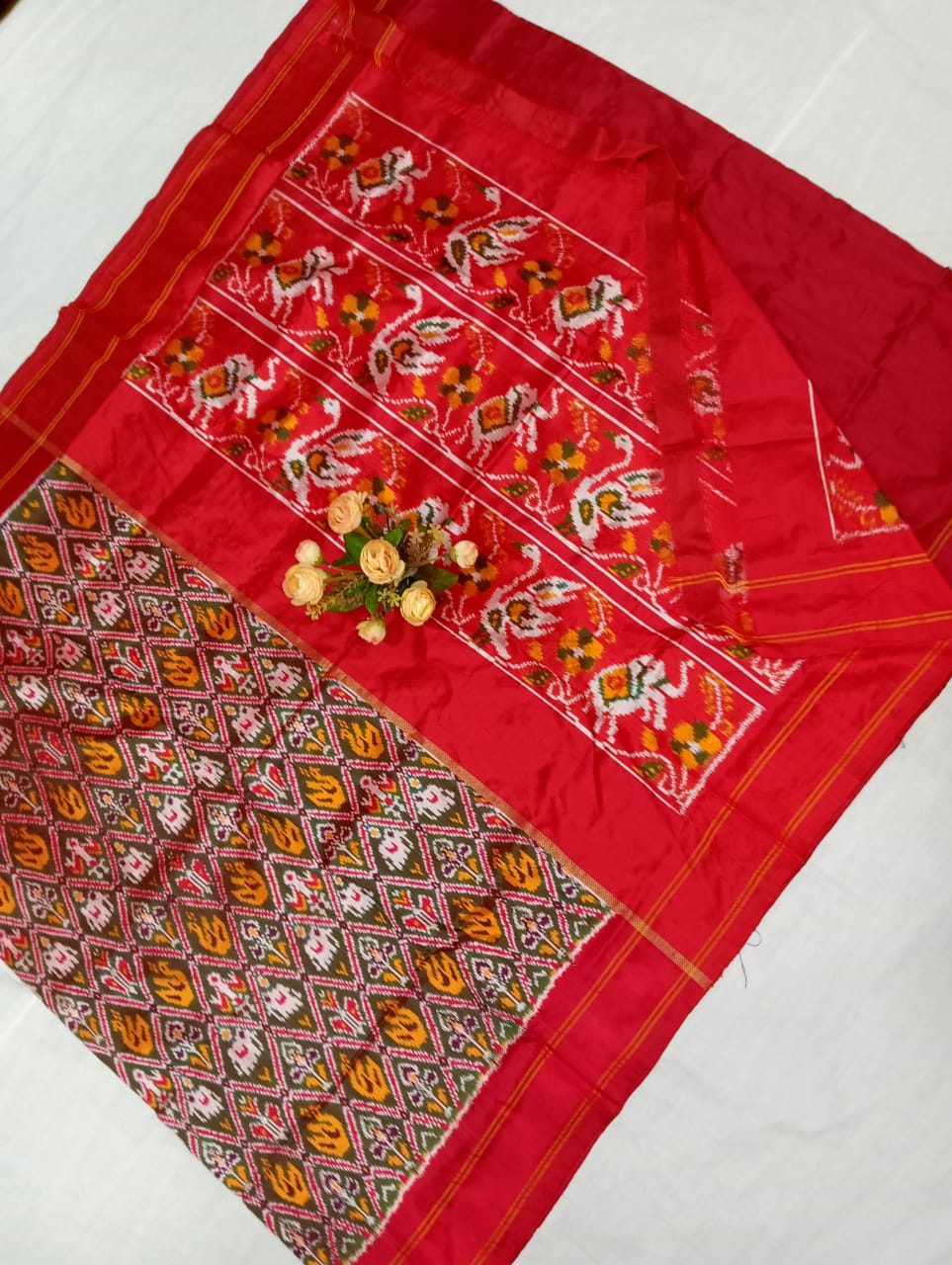 Iqra | Pochampally Ikkat silk saree