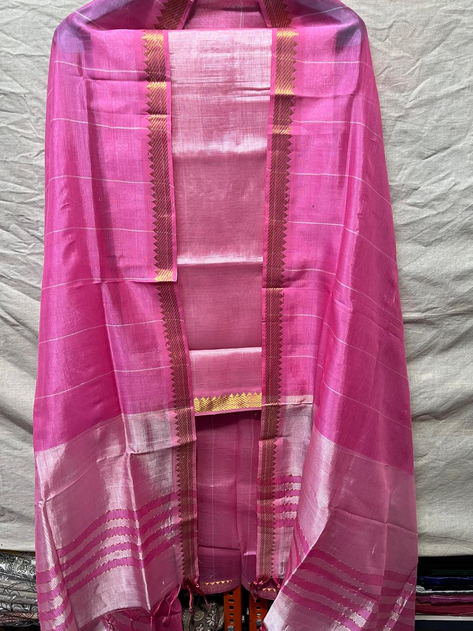 Baby-mangalagiri-pattu-dress-material | Mangalagiri-Pattu-Dress-Material