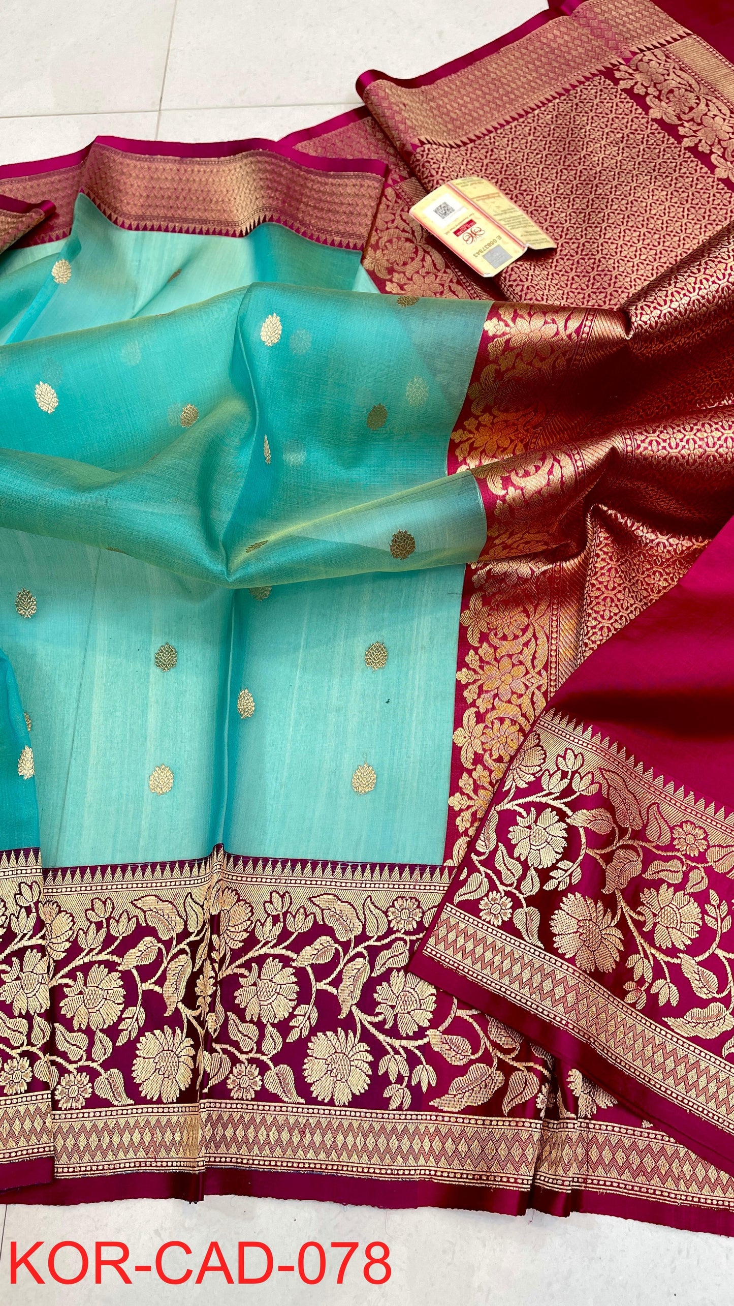 Baavya | Kora Kadua with Mashru Border