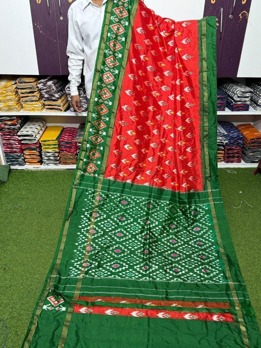 Geeta | Pure silk ikat saree