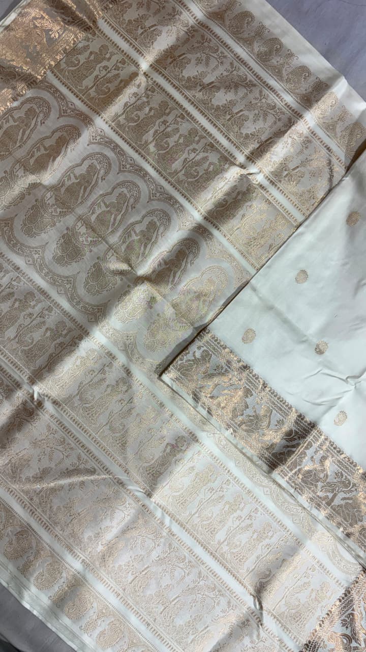 Swarnachari saree.
With silkmark.
Material silk with bp.