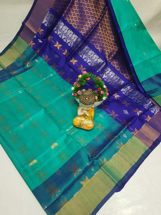 🌹💐uppada pattu 💐
🌹💐Butterfly checks Buta sarees 
Fabric:  uppada pattu /pattu 🌹💐