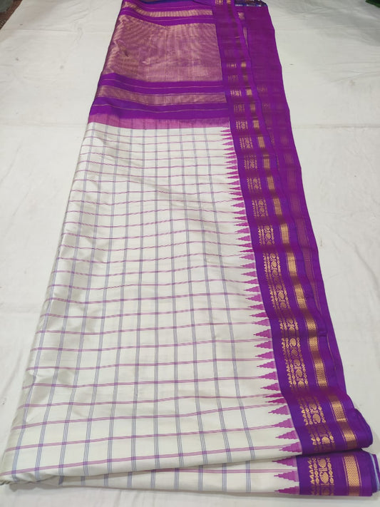 Lokur Gadwal | Gadwal Sarees in pure Silk