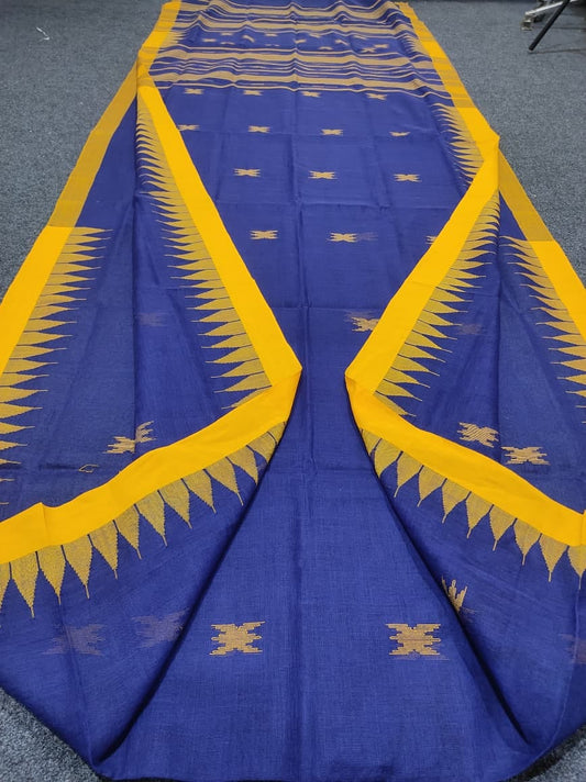 Handloom manipuri cotton saree
With bp