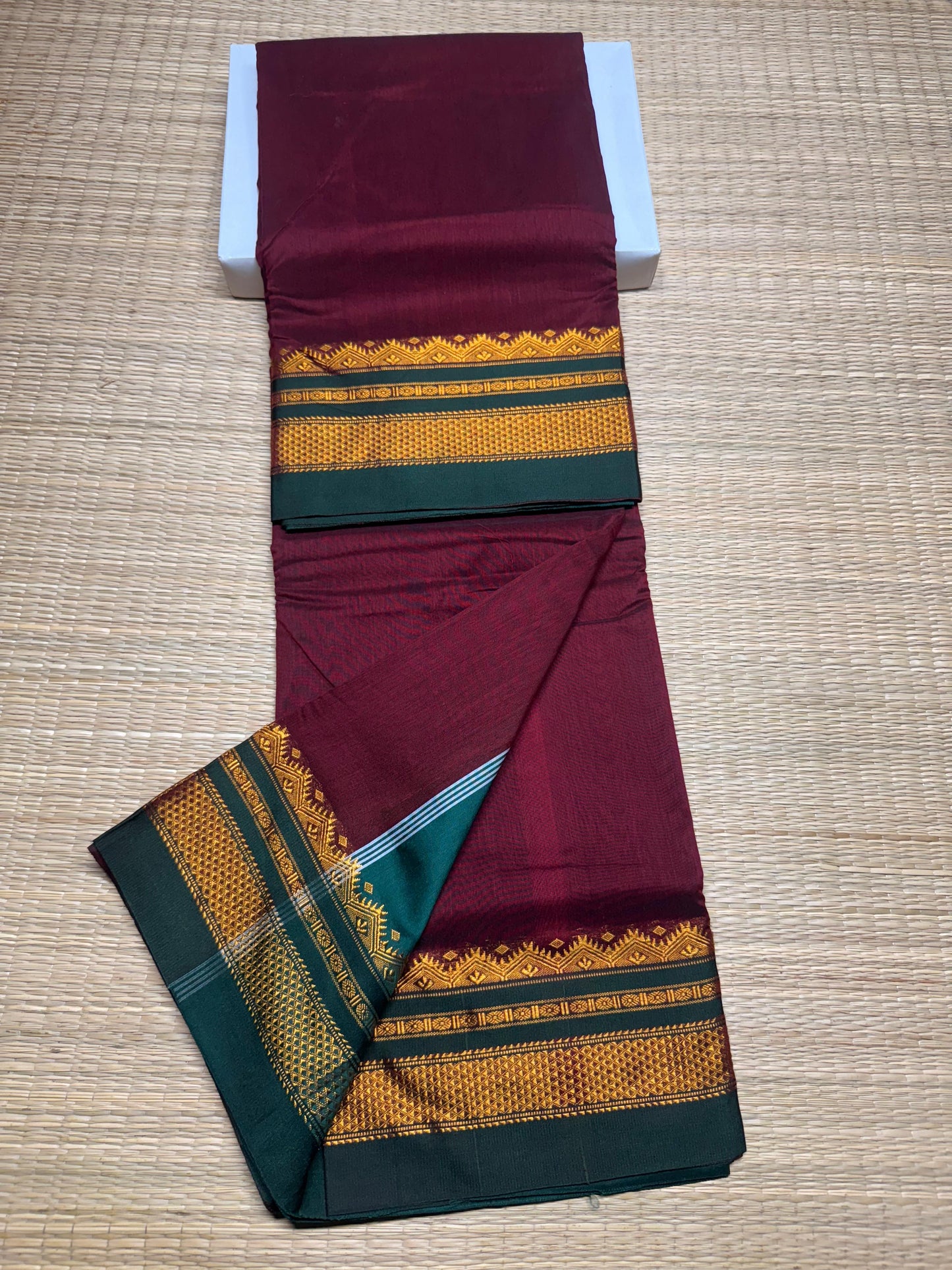 Iloraani | Blended Silk Ilkal Saree