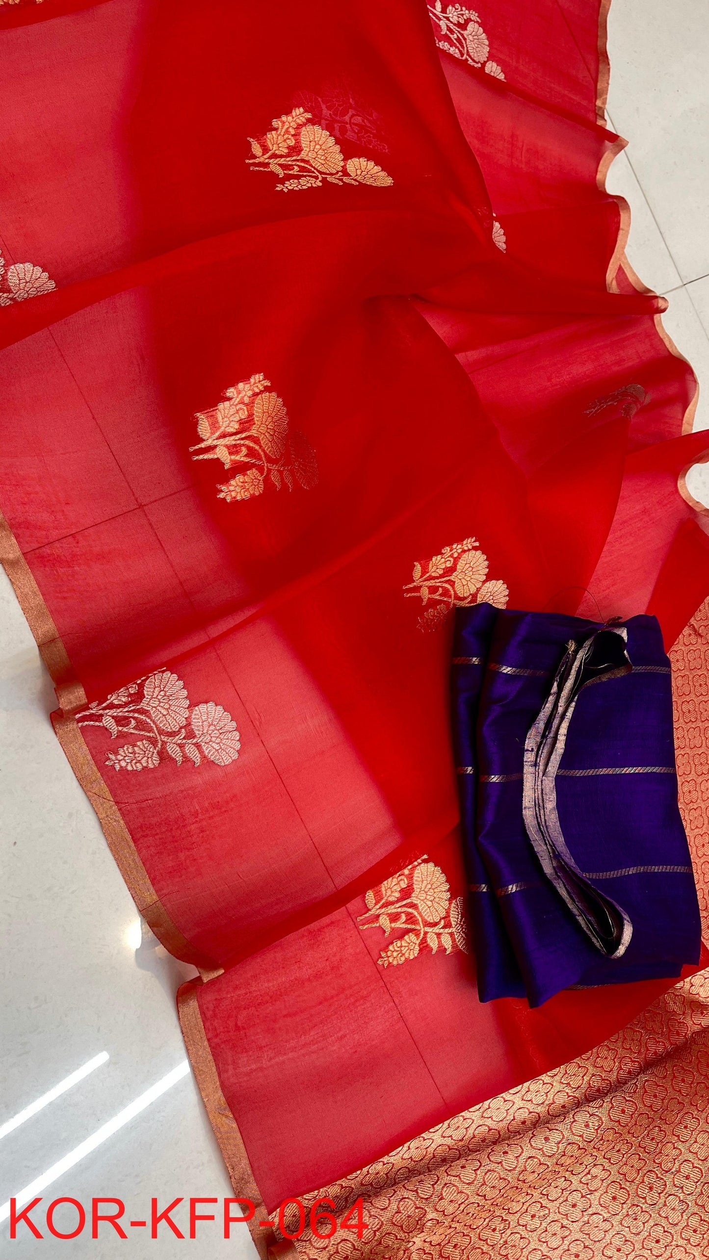 Benita | PURE KORA SILK SAREES