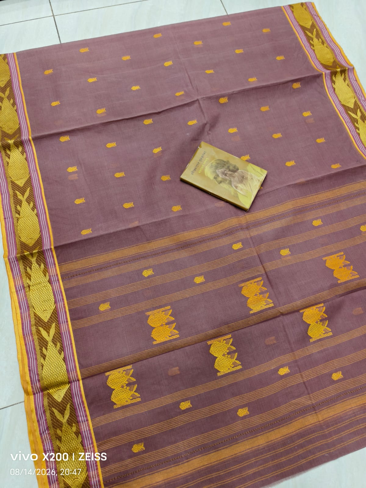 Pure taant cotton jamdani
No bp