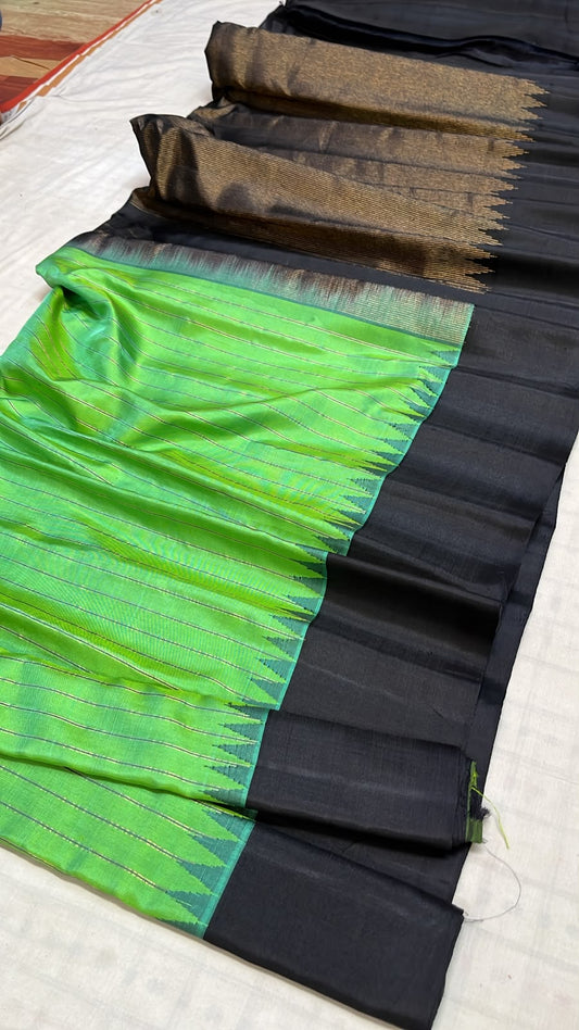 Pure silk handwoven gadwal sarees