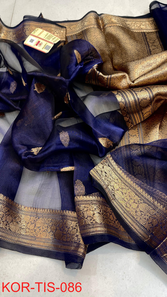 Bankimala | Tissue banarasi Saree