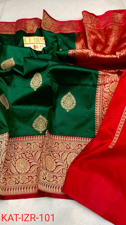 Bodhani | Katan Silk Banarasee Saree