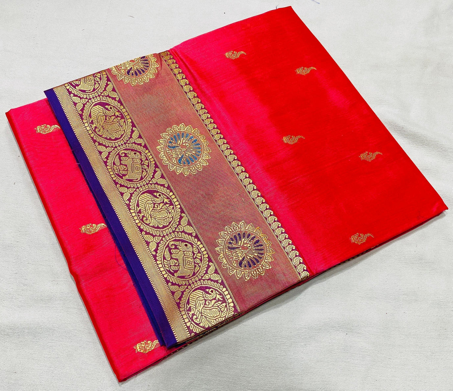 Chakri-Peshwai | Peshwai dagina silk sarees