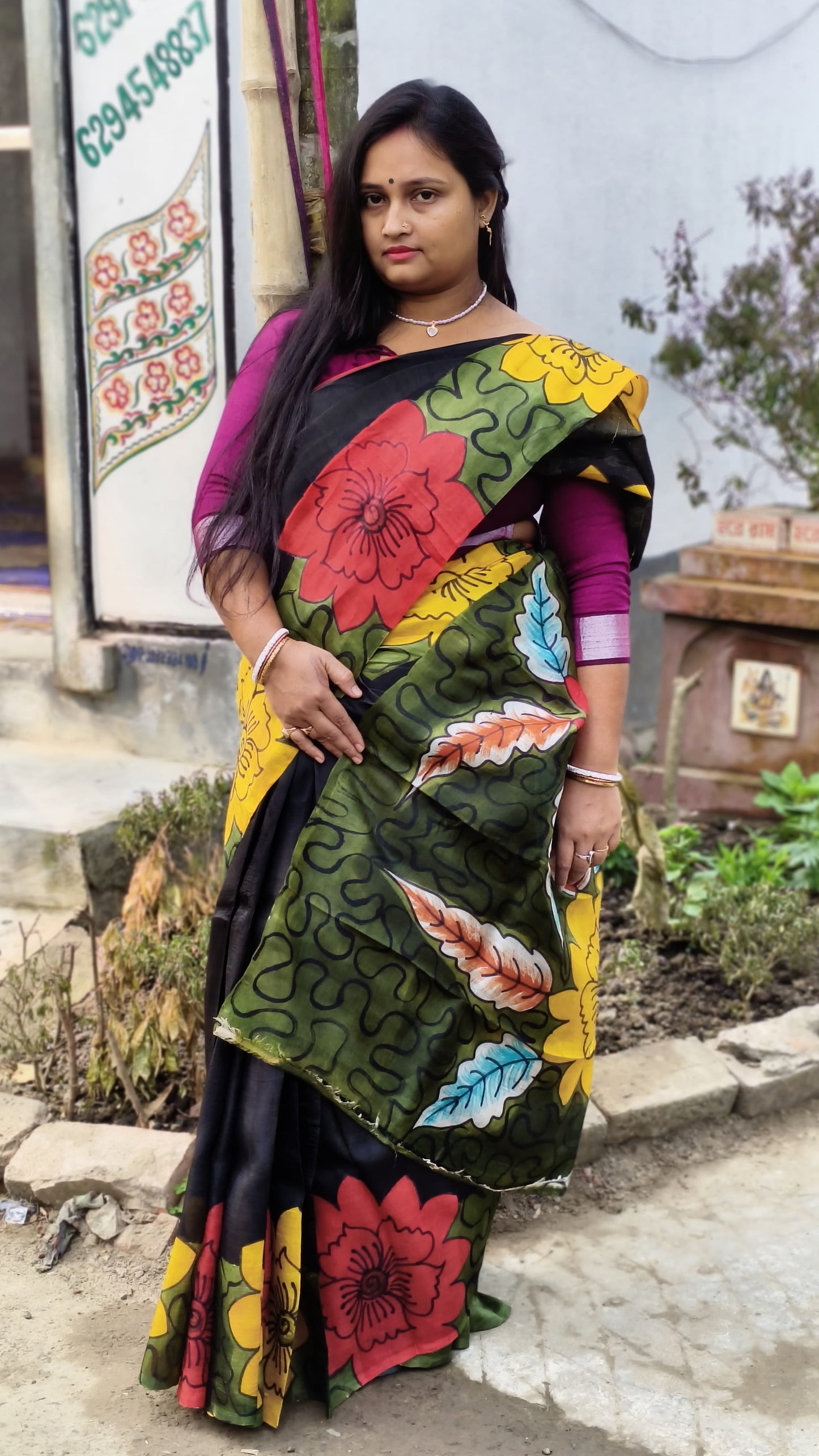 Adijoti | Murshidabad Silk Batik Sarees