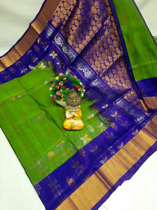 🌹💐uppada pattu 💐
🌹💐Butterfly checks Buta sarees 
Fabric:  uppada pattu /pattu 🌹💐