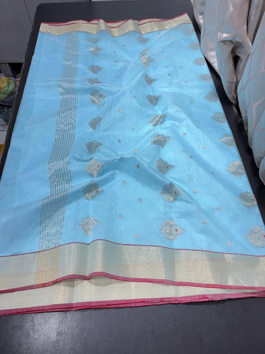 Chandana | Cotton Silk Chanderi Saree