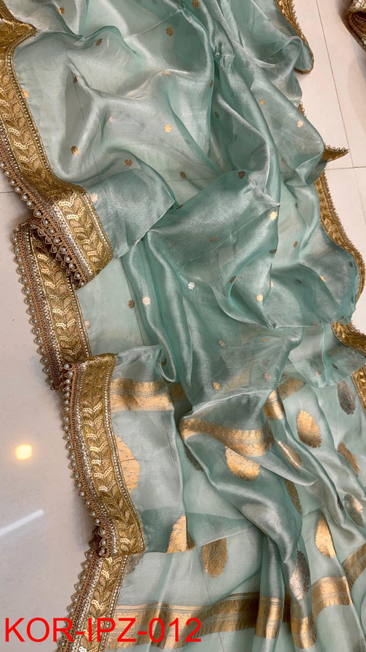 Aarohiani | Banarasi Tissue Silk Saree