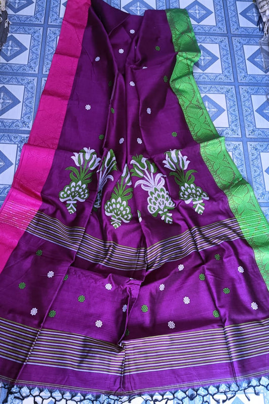 Jayantiini | Cotton Jamdani Saree