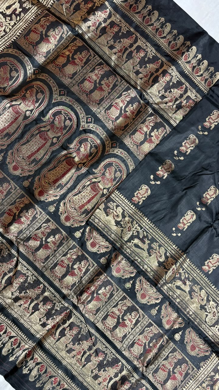 Swarnachari saree.
Material silk with bp.
With silkmark.