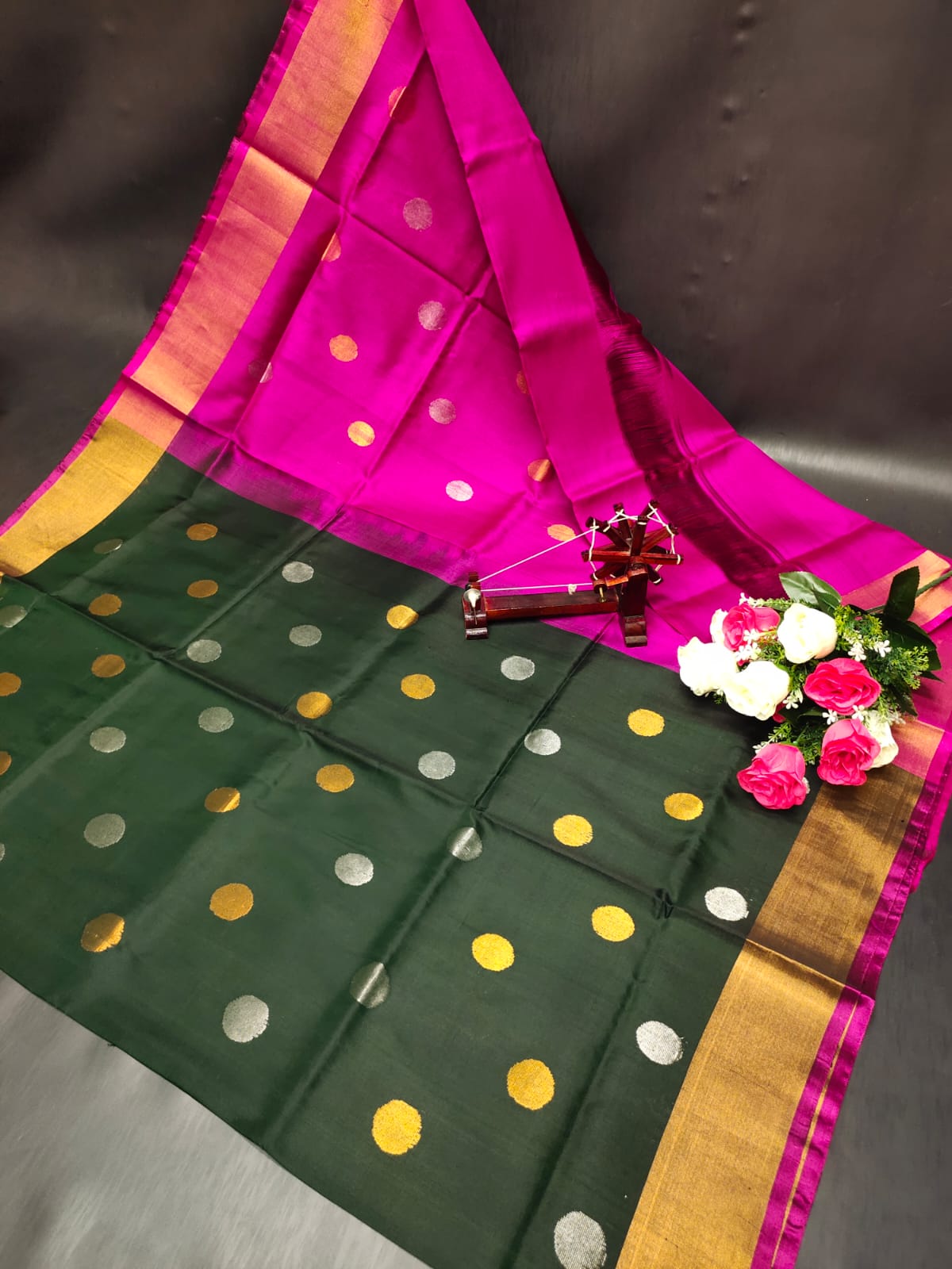 Umanika | Pure silk uppada saree