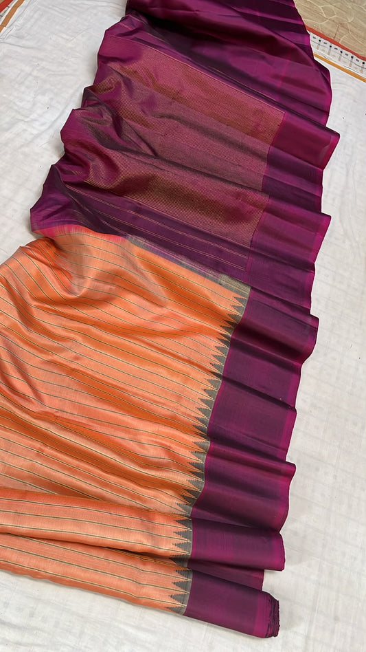 Pure silk handwoven gadwal sarees