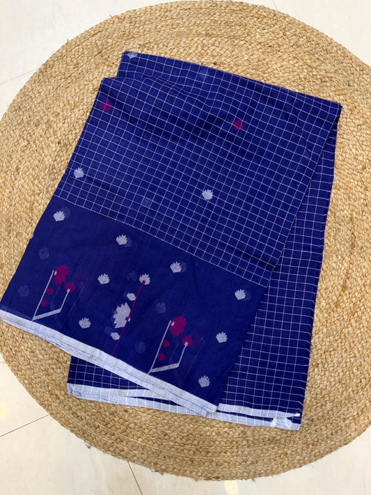 *Metirials*- 100 Count Cotton
 *Item Nam*- Authentic 100% Cotton
 Jamdani Neddle Work Blouse Piece 