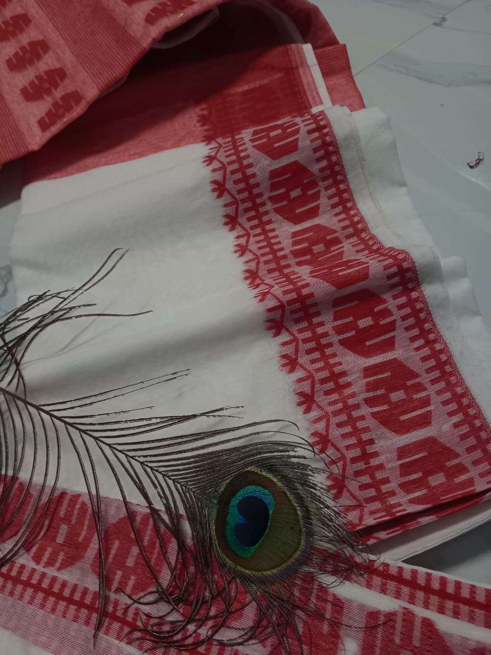 Jamna | Soft Cotton Jamdani Saree