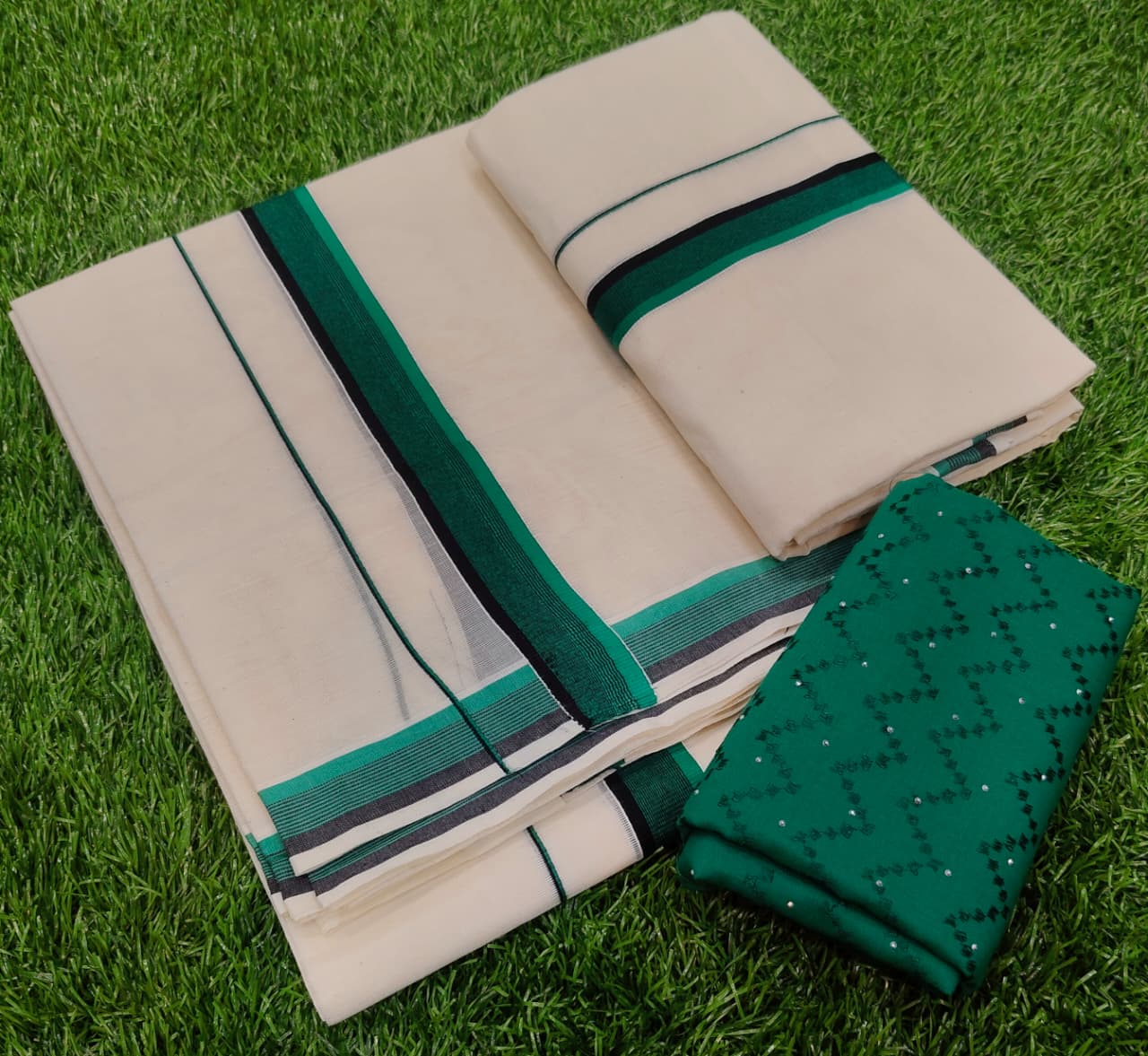 Pure cotton kasavu