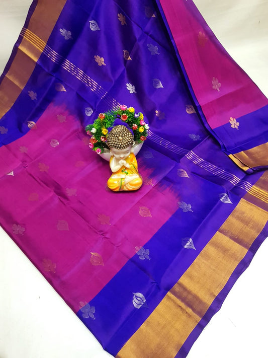 Utsarga | Pure silk uppada saree