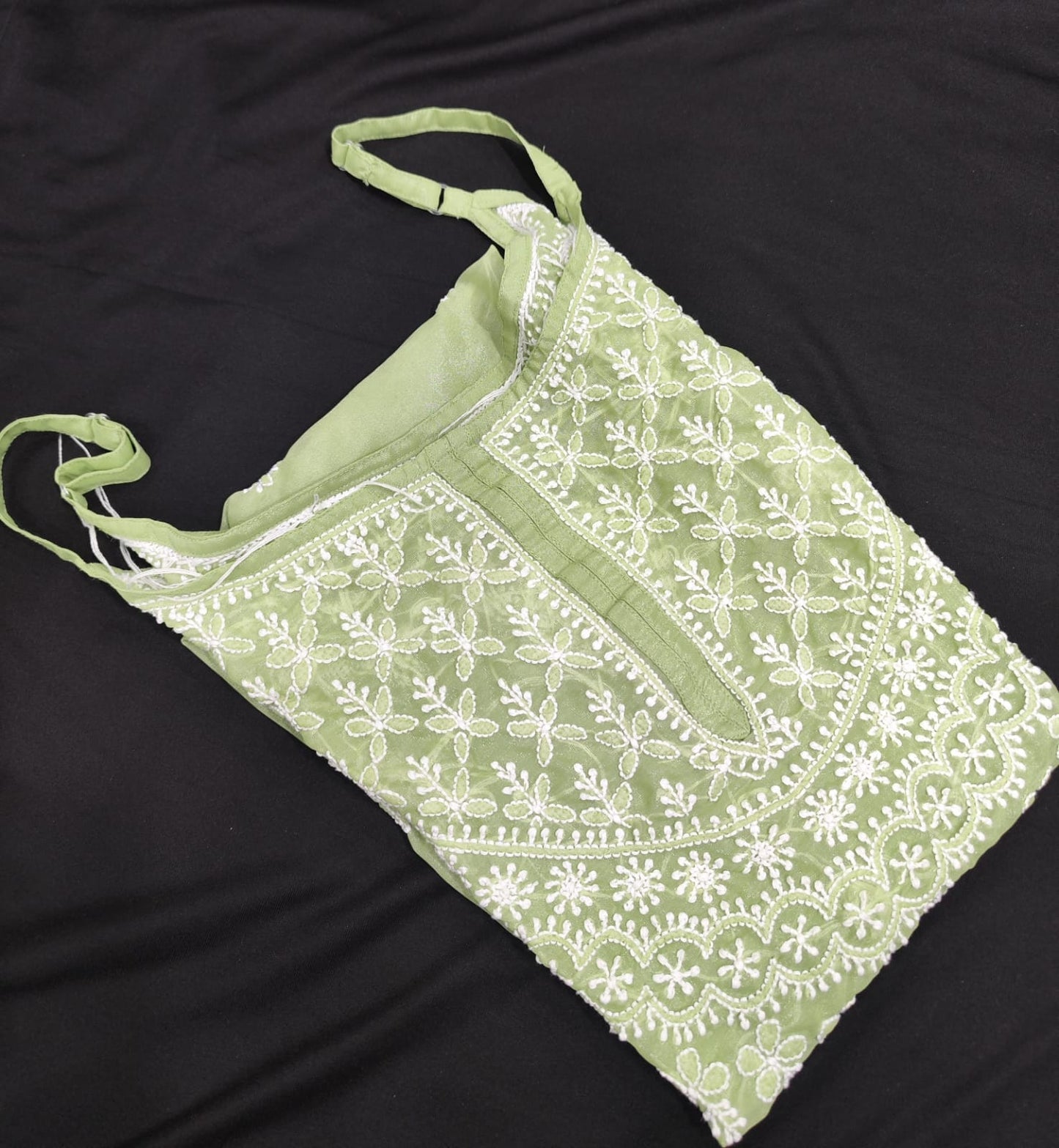 Chiravi | Chikankari Spaghetti Kurta