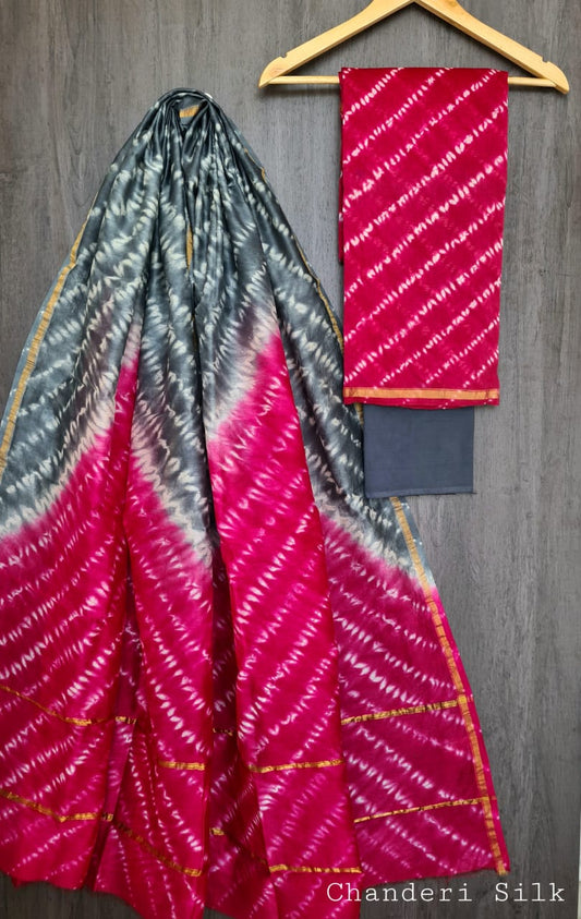 Bajracharya | hand block printed chanderi sarees