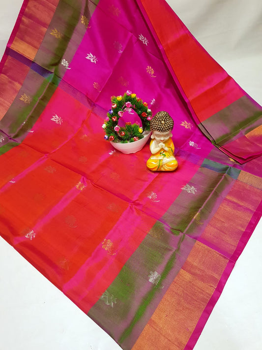 Udayashila | Pure silk uppada saree