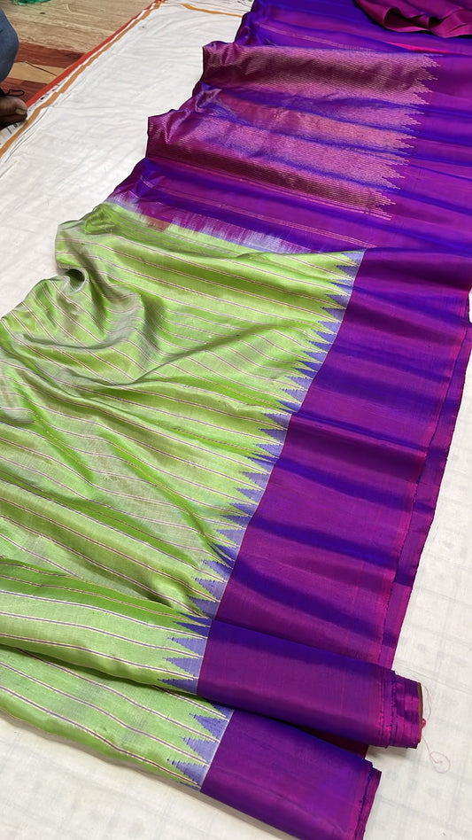 Pure silk handwoven gadwal sarees