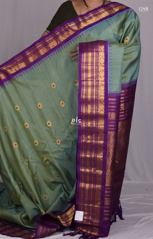 Gurseerat | Pure Pattu Gadwal Sarees
