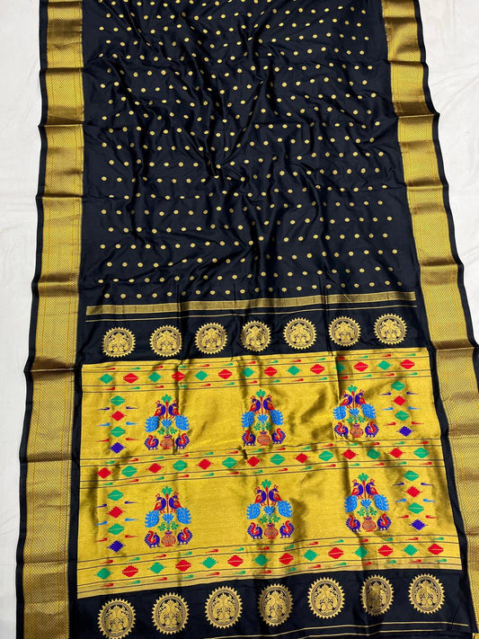 Cinyara | Kalanjali Pure Silk Paithani Saree