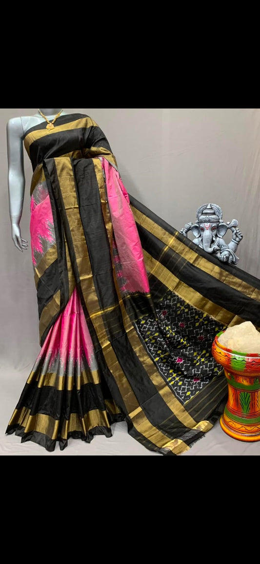 Idhira | Pochampally Ikkat silk saree