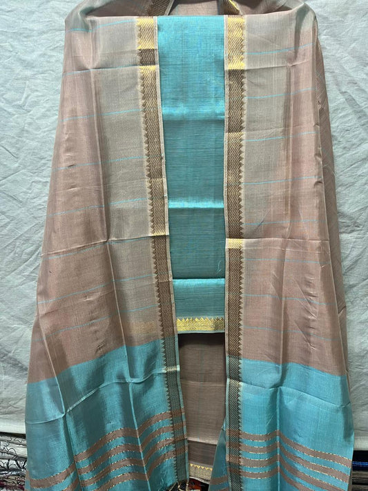 Nesar-mangalagiri-pattu-dress-material | Mangalagiri-Pattu-Dress-Material