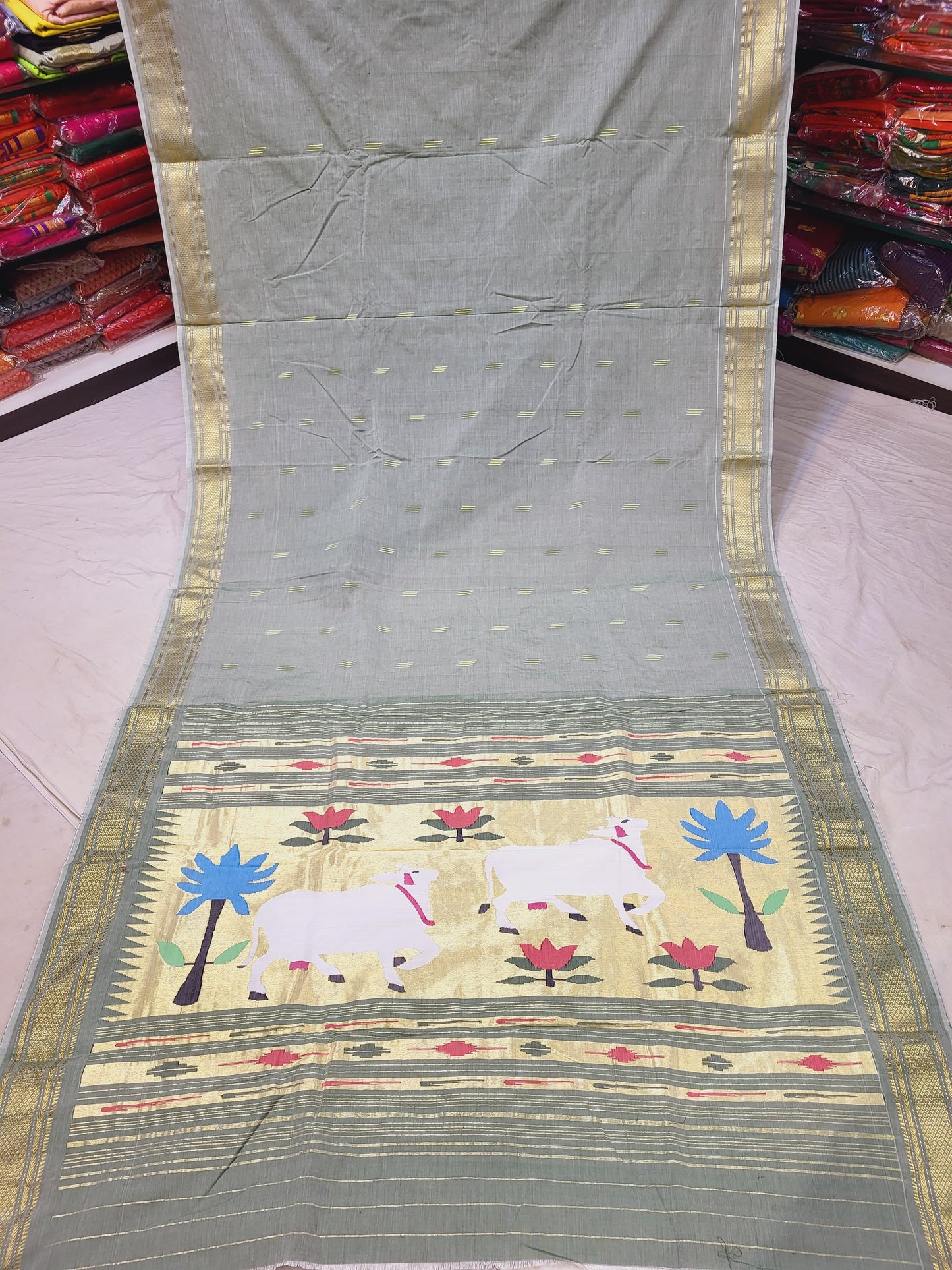 Gautam | Cotton Paithani Saree