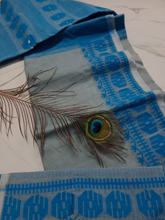 Jamee | Soft Cotton Jamdani Saree