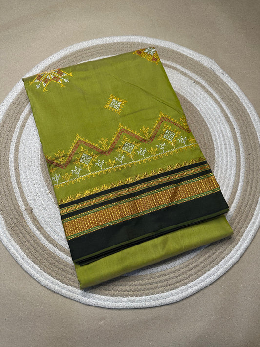 Kasritha | Kasuti Work on Cotton Saree