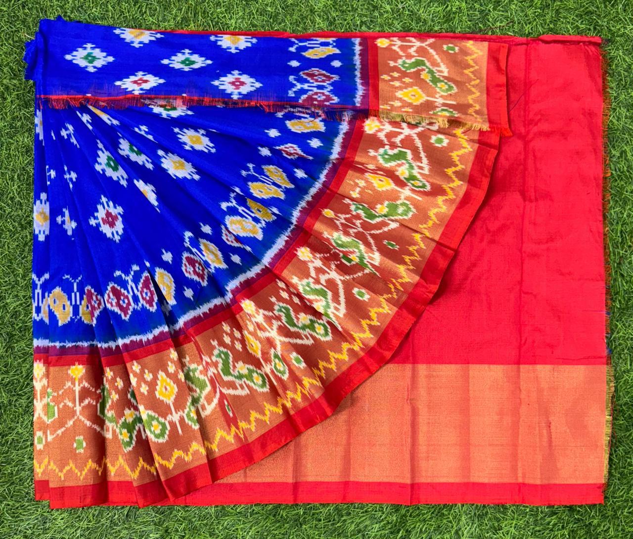 Bhavlitha | Pochampally Ikat silk saree