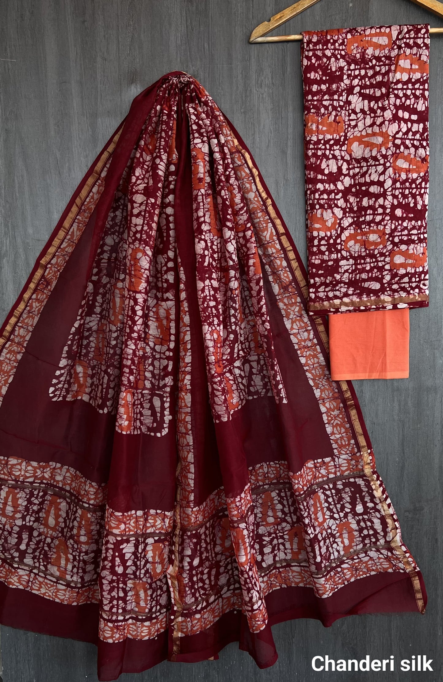 Randhawa | hand block printed chanderi sarees