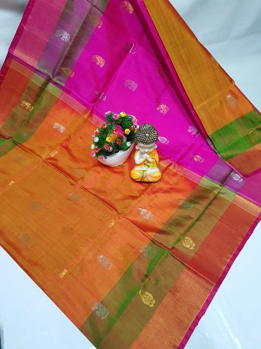 Uveena | Uppada Pattu Saree