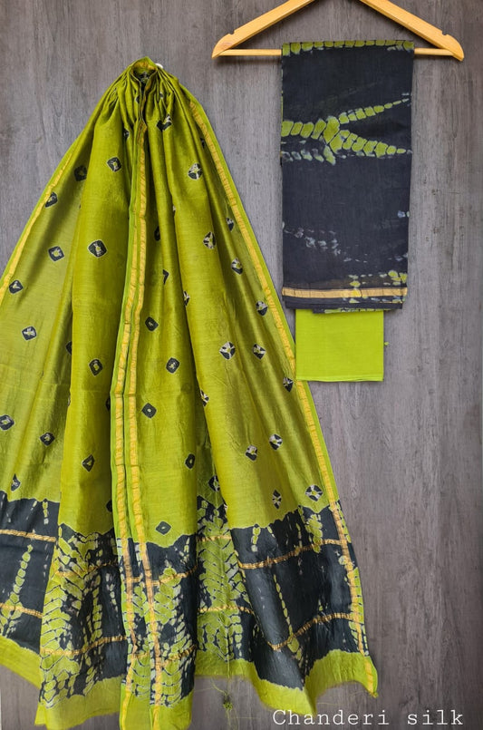 Kartik | hand block printed chanderi sarees