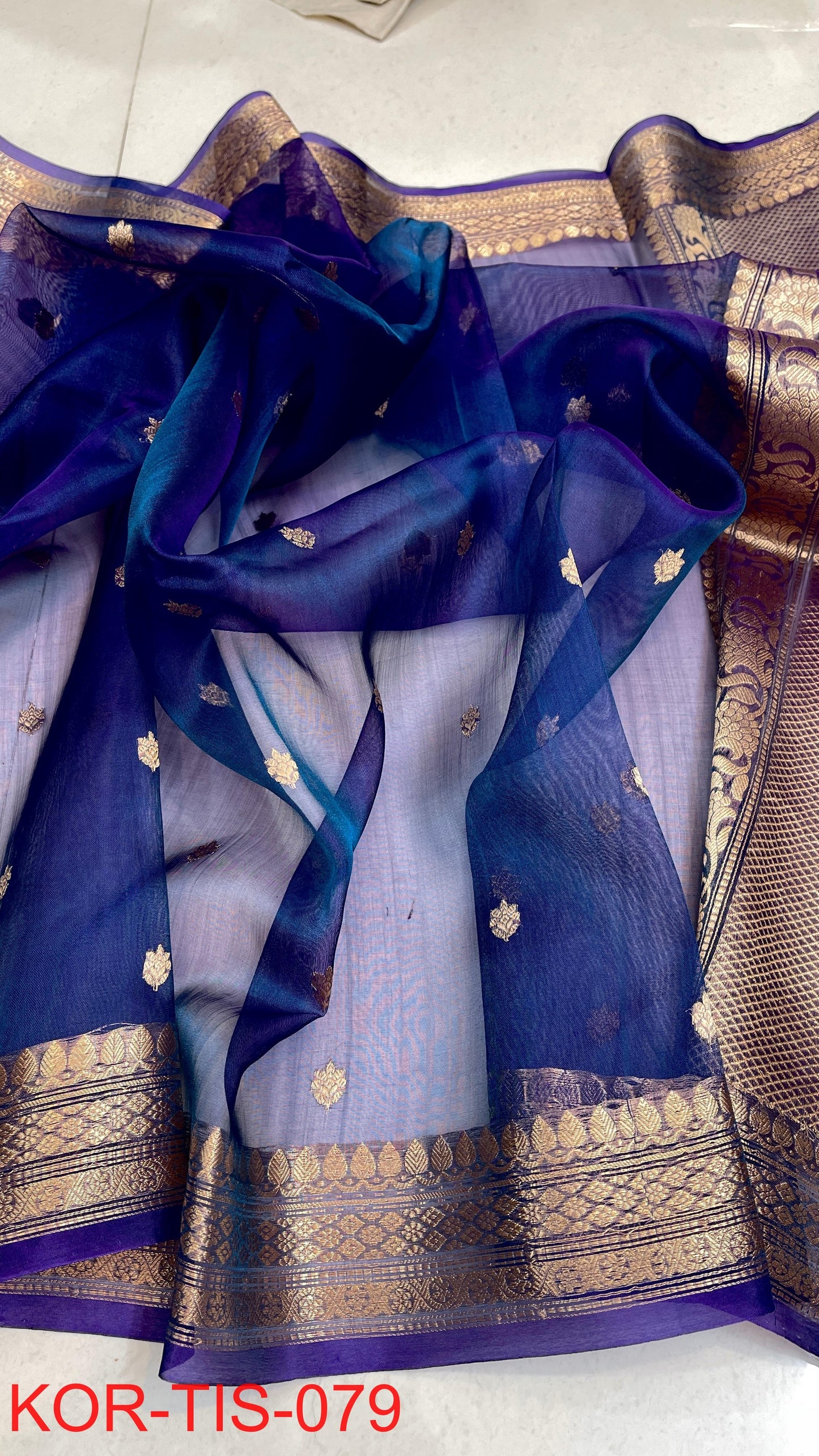 Barkhaani | Tissue banarasi Saree